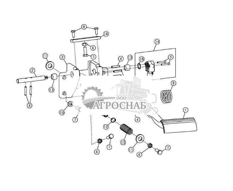 Замедлительпедаль тормоза - ST26329 142.jpg